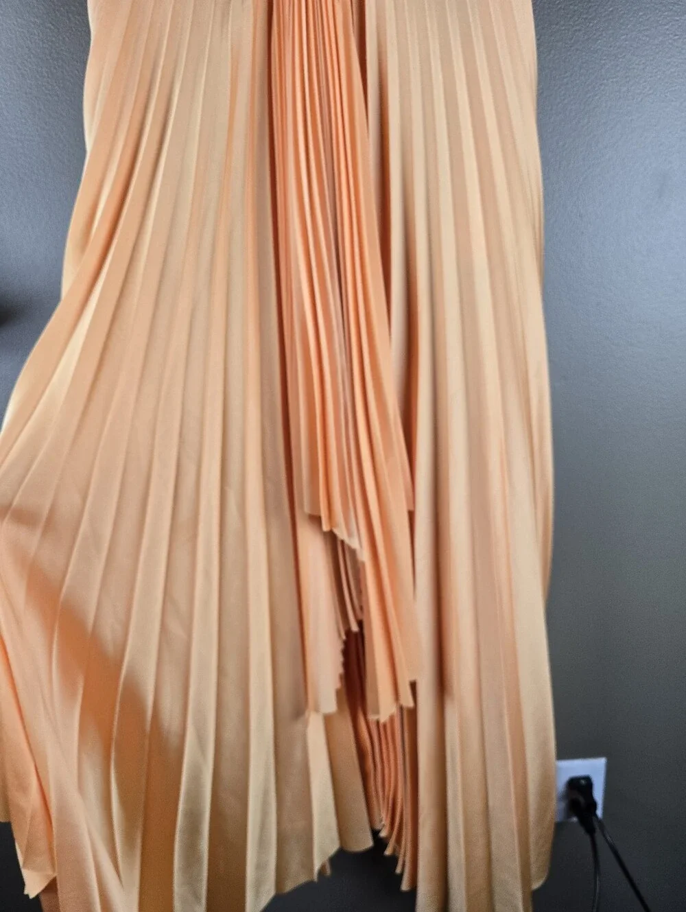 Significant Other Pleated Cutout Sleeveless Dress Size 8
